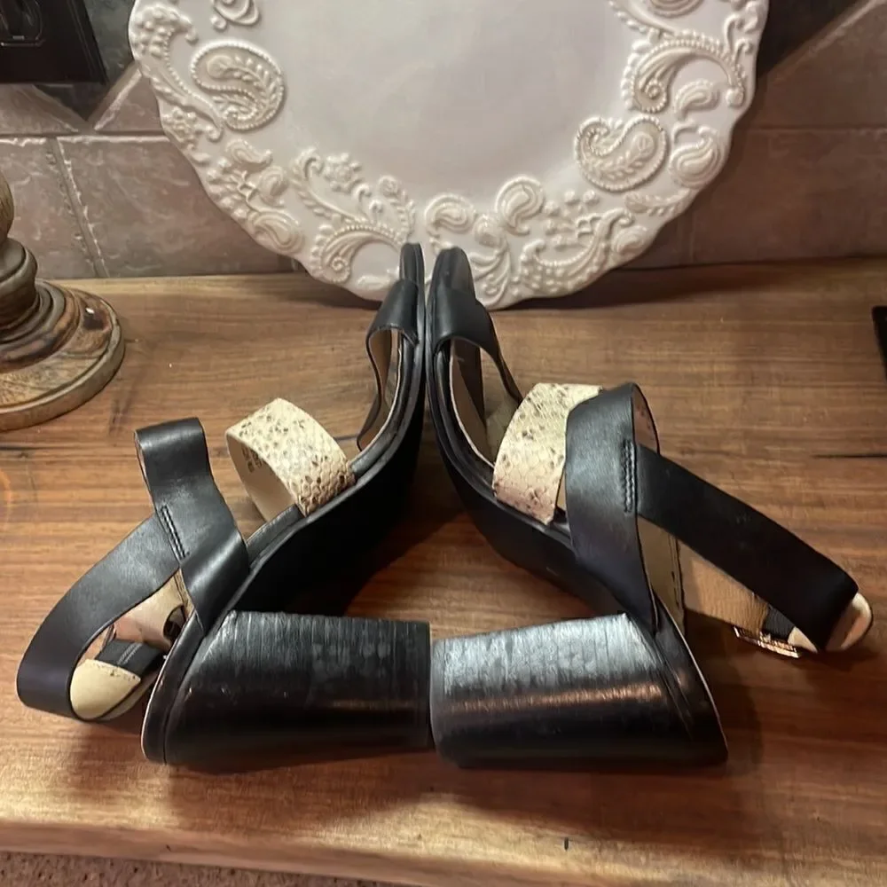 DIBA Tred 3 Strap Heels - 8 - Great Condition